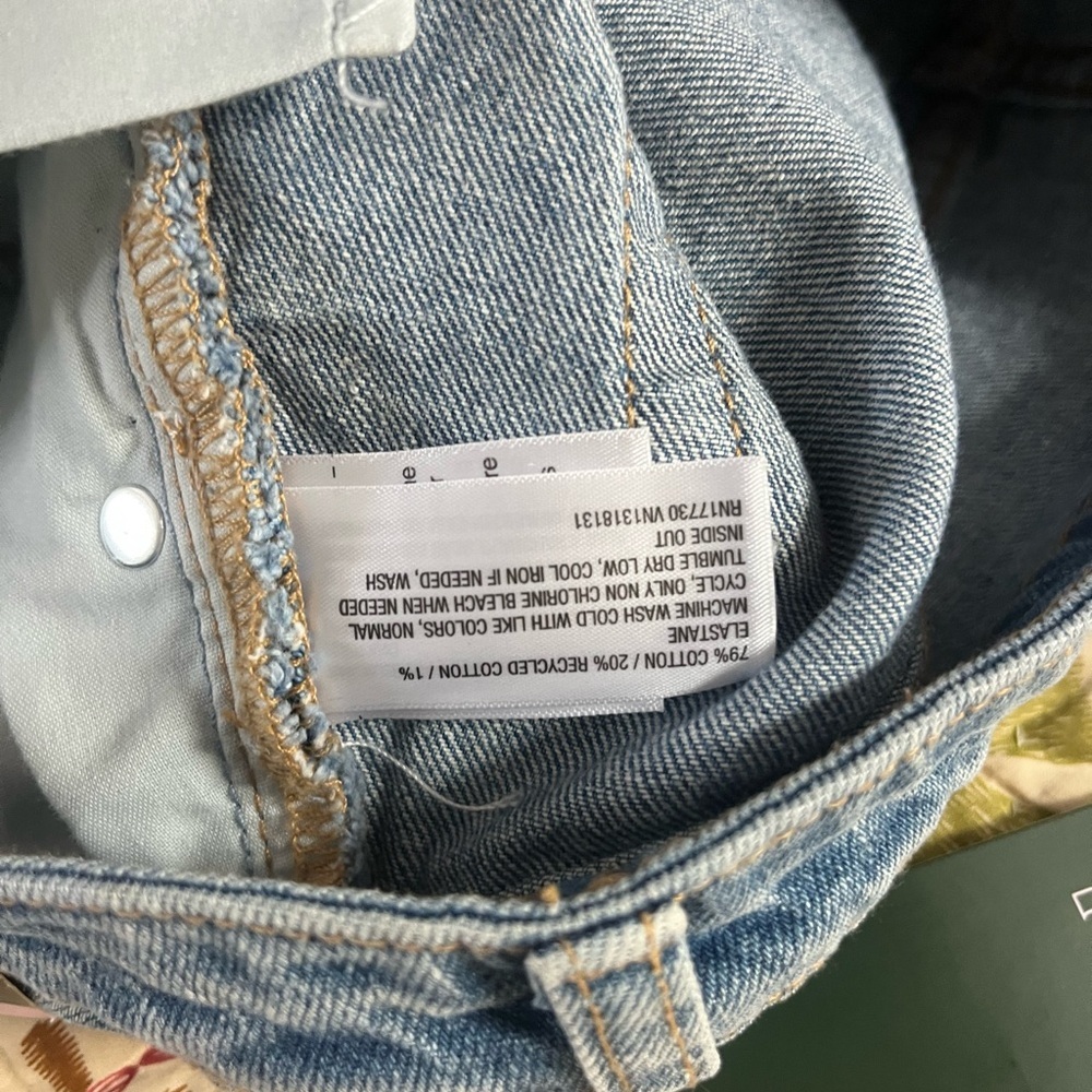 Wild Fable Blue Jean Shorts - Picture 4 of 4